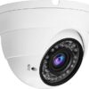Anpviz Analog CCTV Camera HD 1080P 4-in-1 (TVI/AHD/CVI/960H CVBS) Security Dome Camera, 2.8-12mm Varifocal Lens Video Surveillance,Weatherproof Metal Housing 36 IR-LEDs Day& Night Outdoor(White)