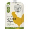 Serenity Kids 6+ Months Baby Food Pouches Puree Made With Ethically Sourced Meats & Organic Veggies | 3.5 Ounce BPA-Free Pouch | Free Range Chicken & Thyme, Parsnip, Beet | 6 Count (2 PACK- 12 TOTAL)