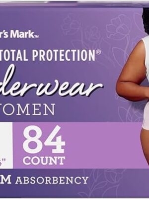 Members Mark Total Protection Underwear for Women, Large (84 Count)
