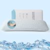 Ultra Thin Pillow 2.75" H Gel Memory Foam Flat Pillow for Stomach and Back Sleepers, Cooling Two-Sided Low Profile Bed Pillow for Stomach Sleeping, Slim Design for Cervical Neck Alignment and Support