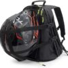 VCAN Motorcycle Helmet Holder Black Backpack Cycling Hiking Helmet catch Bag, also fit Basketball Football Soccer Backpack, Shoulder Bag
