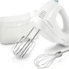 Hamilton Beach 6-Speed Electric Hand Mixer with Whisk, Traditional Beaters, Snap-On Storage Case, 250 Watts, White