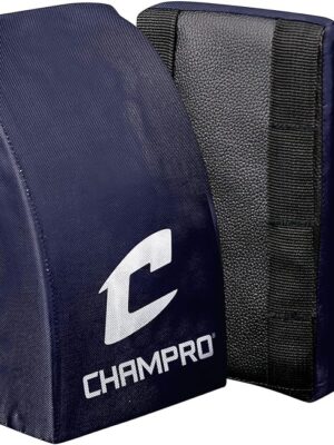 Champro Catcher's Knee Support- ADULT- BLACK