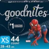 GoodNites Bedwetting Underwear for Boys, Xs, 44 Ct, Size 3-Boy, 44 Count