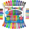 Kwik Stix Solid Tempera Paint Sticks, 24 Colors, Washable Paint Sticks for Kids, Non-Toxic, Quick Drying, Allergen Free, Paint Sticks in Classic, Metallic & Neon Colors, Paint for Kids and Toddlers
