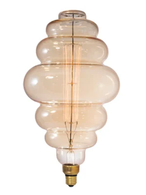 Bulbrite 137601 NOS60-BH 60W BEE HIVE SHAPED GRAND NOSTALGIC THREAD E26 120V