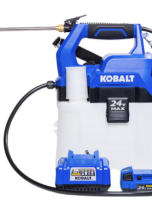 Kobalt 2.11-Gallon Plastic Pump Sprayer KIT WITH BATTERY AND CHARGER