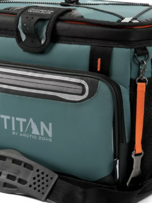 Titan by Arctic Zone Deep Freeze Zipperless Hardbody 20qt Cooler- JUNGLE HUNT