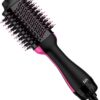 Hair Dryer Brush Blow Dryer Brush in One 4 in 1 Styling Tools with Ceramic Oval Barrel, and Styler Volumizer, Hot Air Straightener Brush for All Hair Types