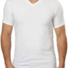 Calvin Klein mens Classic V NECK SHIRTS 3-PACK WHITE SIZE LARGE