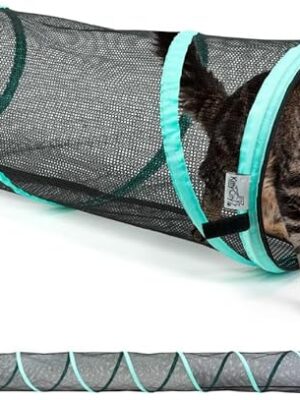 Kitty City Outdoor Catio Mega Kit for Cats, Replacement Parts, and 10' Tunnels