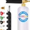 DUSICHIN SFL-001 Foam Cannon Snow Foam Lance Pressure Washer Jet Wash Quick Release Adjustable Nozzle 1/4 Inch Male Fitting Foam Dispenser