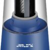 JARLINK Electric Pencil Sharpener, Heavy-Duty Helical Blade to Fast Sharpen, Auto Stop for No.2/Colored Pencils(6-8mm), USB/Battery Operated in School Classroom/Office/Home (Blue)
