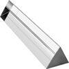 Amlong Crystal 6 inch Optical Glass Triangular Prism for Teaching Light Spectrum Physics and Photo Photography Prism, 150mm