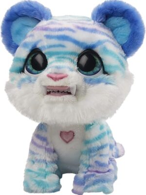 FurReal North The Sabertooth Kitty Interactive Plush Pet Toy, 35+ Sound &Motion Combinations, Ages 4 and Up
