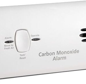 Kidde Carbon Monoxide Detector, Battery Powered CO Alarm with LEDs, Test-Reset Button, Low Battery Indicator, Portable