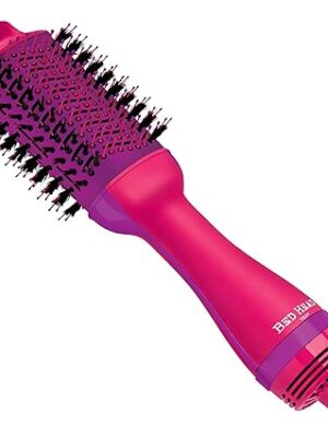 Bed Head One Step Volumizer and Hair Dryer | Dry, Straighten, Texture, Style in One Step (Pink)