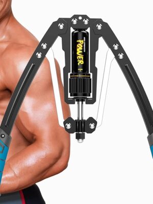 Hydraulic Power Twister Arm Exerciser, Adjustable 22-440lbs, Shoulder Muscle Training Fitness Equipment for Men and Women, Chest Arm Workout Equipment for Biceps, Abdomen and Shoulder