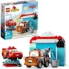 LEGO DUPLO Disney and Pixar\'s Cars Lightning McQueen & Mater\'s Car Wash Fun 10996, Buildable Toy for 2 Year Old Toddlers, Boys & Girls, Birthday Gift Idea