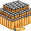 Amazon Basics 100-Pack AA Alkaline High-Performance Batteries, 1.5 Volt, 10-Year Shelf Life