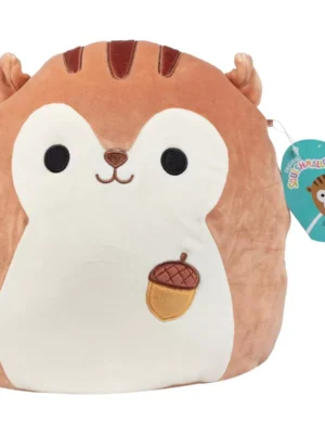 Squishmallows Original 12-Inch Sawyer The Squirrel - Official Jazwares Plush - Collectible Soft & Squishy