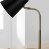 LAMPz 15.5in Desk Lamp, BLACK