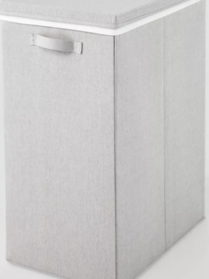 Collapsible Hamper Gray - Brightroom