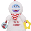 (QTY OF 3) Rudolph the Red-Nosed Reindeer 10" Bumble Crib Activity toy with Teether - Christmas