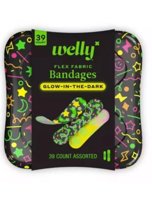 Welly Glow-in-the-Dark Bandages - 6 BOXES/39 EACH