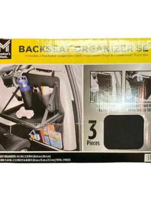 Member's Mark Back Seat Organizer Set