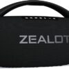ZEALOT Bluetooth Speaker, 80W Portable Speaker Loud with Booming Bass, DSP, IP67 Waterproof Outdoor Speaker, Wireless, PowerBank, Bluetooth 5.2, Large Bluetooth Speaker for Camping, Beach, Gift