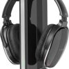 Wireless Headphones for TV Watching with Charging Dock & RF Transmitter, Over Ear TV Headset for Seniors, Compatible with All Televisions
