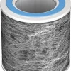 Shark HE1FKPET Air Purifier Replacement Filter with Anti-Allergen HEPA, Advanced Odor Lock + Microban, Compatible with HP100 Series, White