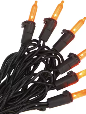 Home Accents Holiday 300L Orange Mini LED Lights