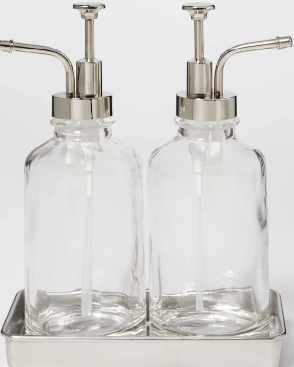 Double Soap Pump Oil Can Clear - Threshold™