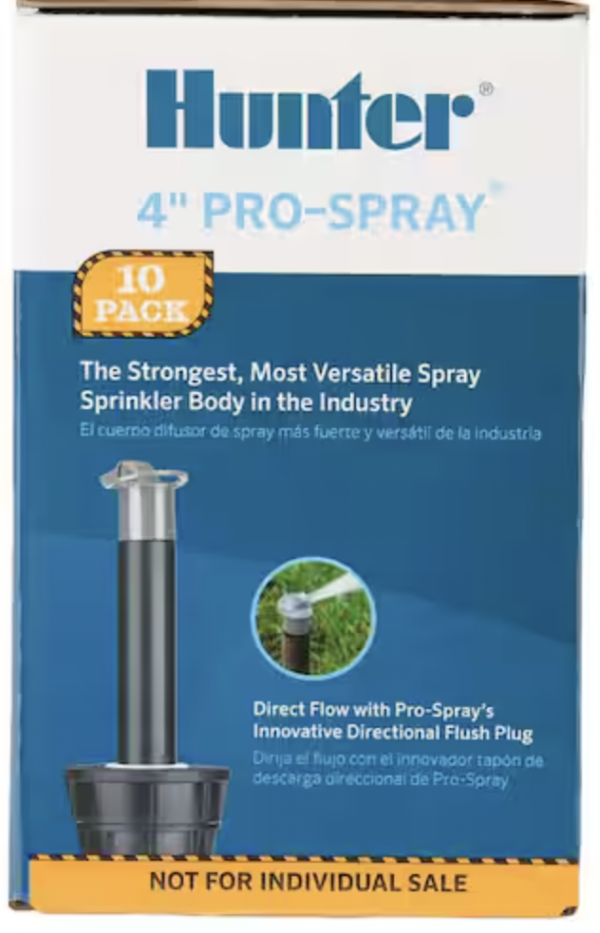 Hunter Industries 4 in. Pop-up Sprinkler Body Only (10-Pack) RTL-PROS-04-X10