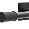 Delta Averland Wall Mount Pivot Arm Toilet Paper Holder Bath Hardware Accessory in Matte Black AVE50-MB