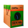 Southwire 1000 ft. Blue 24/4 CAT5e CMP (Plenum) Data Cable- STORE PICK-UP ONLY