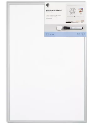 U Brands 23"x35" Magnetic Dry Erase Board with Marker- STORE PICK-UP ONLY